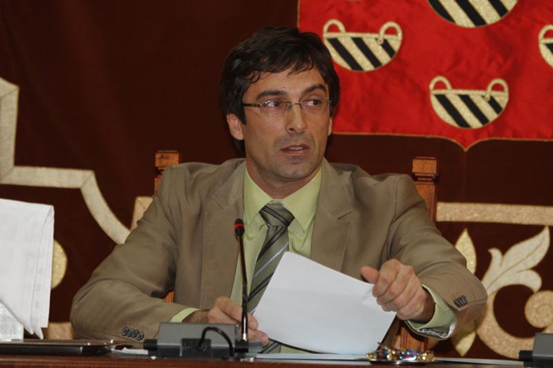 Pedro San Ginés, presidente del Cabildo.