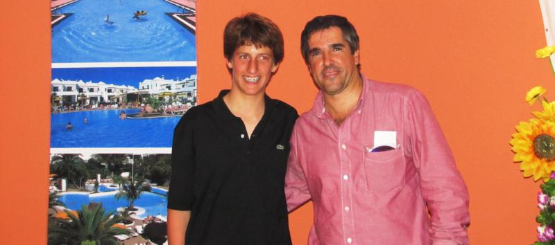 Sinclair Jones y Pablo Rivero.