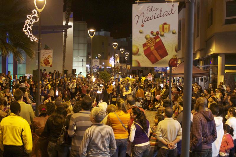 Numeroso público participó de la fiesta.