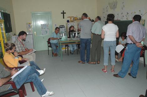 Imagen de archivo de una jornada de elecciones en Lanzarote.