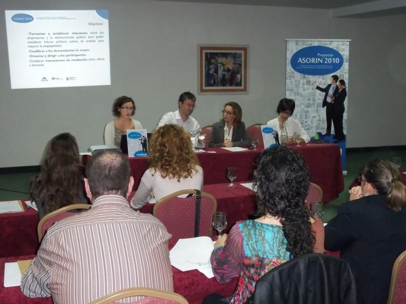 Presentación del portal de empleo de Asolan.