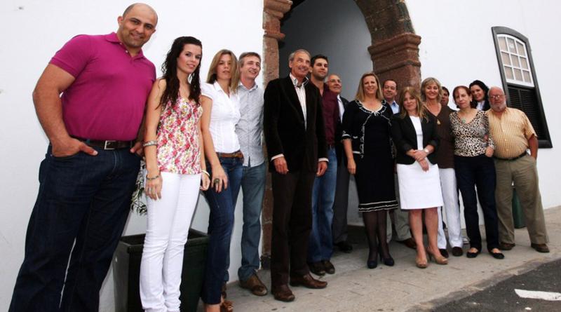 Candidatos del PP en Teguise.