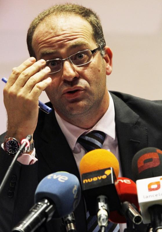 El juez César Romero Pamparacuatro.