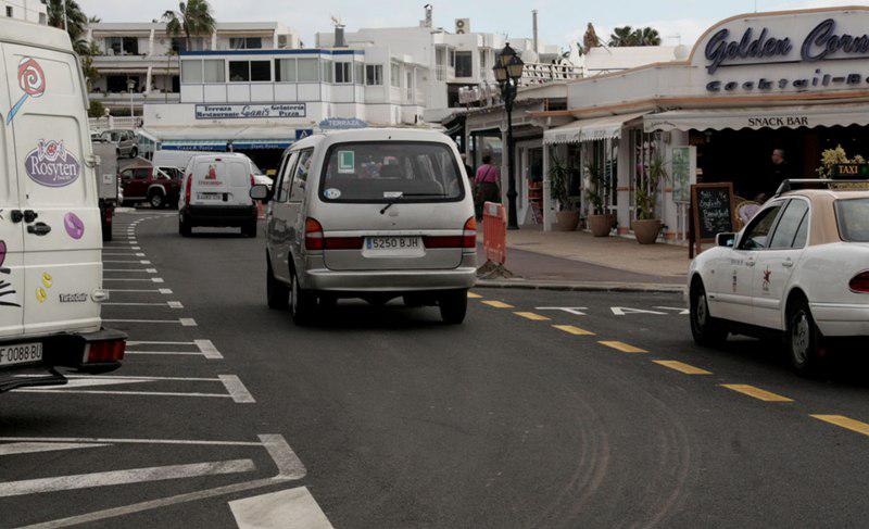 Avenida de las Playas de Puerto del Carmen.