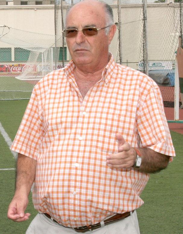 José Antonio Falero, en la Ciudad Deportiva.