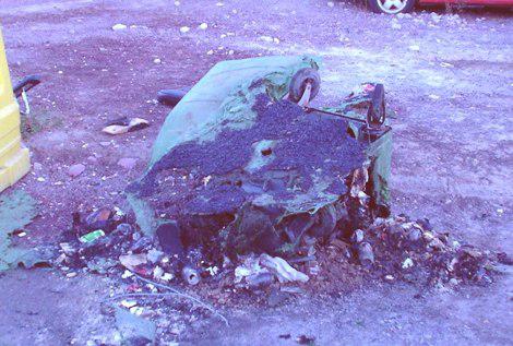 La quema de contenedores es un lastre para el Ayuntamiento.