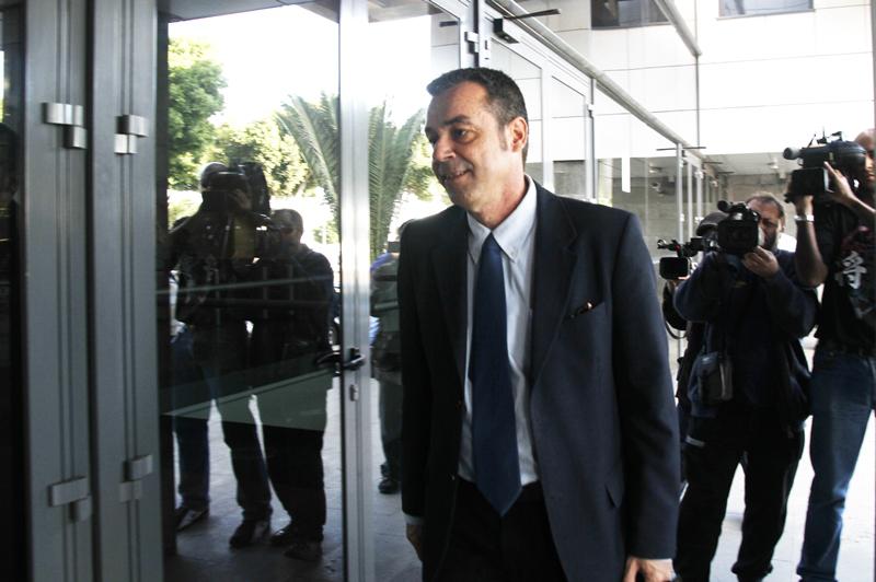 Carlos Espino, entrando en los Juzgados de Arrecife, el pasado 14 de diciembre.