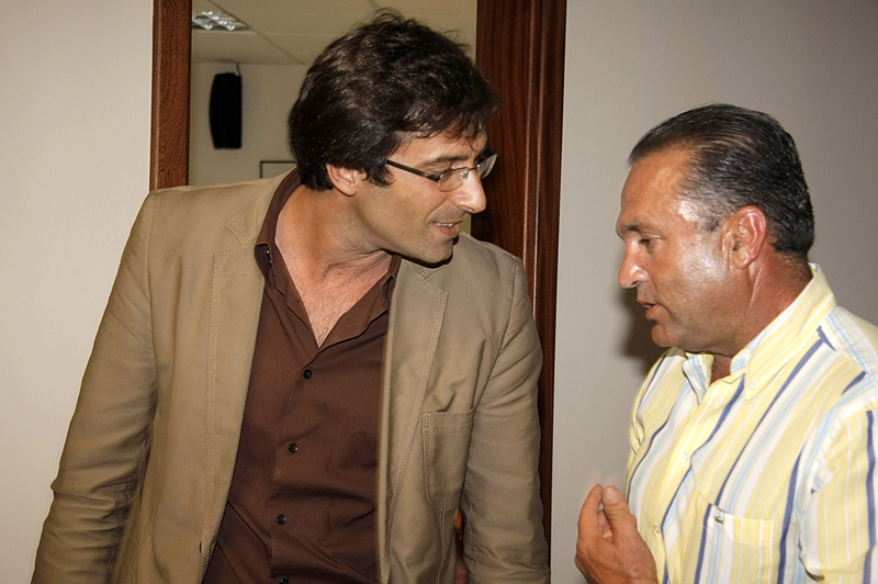 Pedro San Ginés y Jesús Machín.