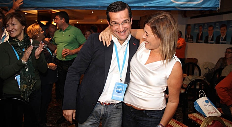 Óscar Luzardo y Astrid Pérez.