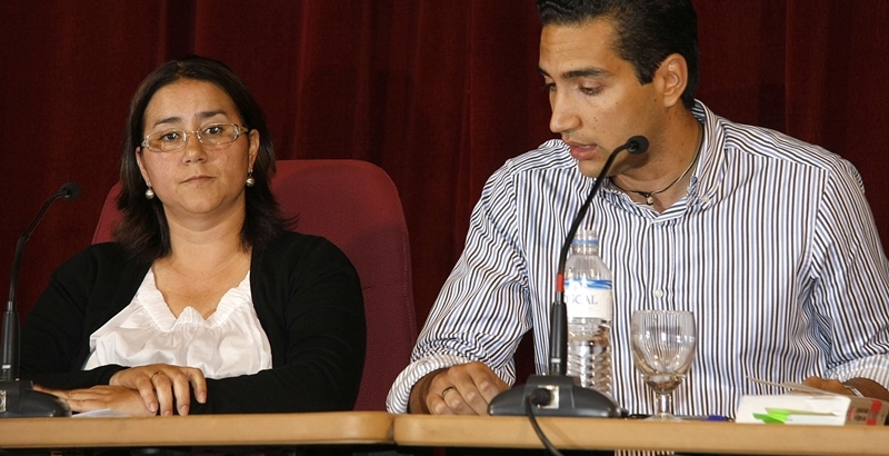 Gladys Acuña y Leonardo Rodríguez.