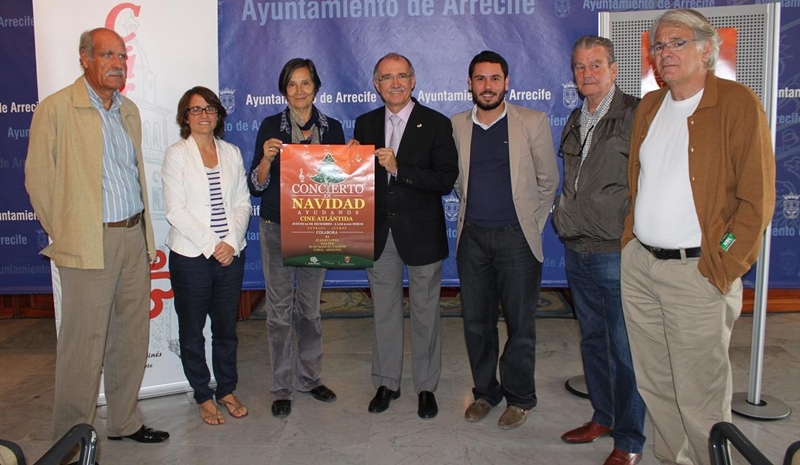 Presentación del concierto solidario.