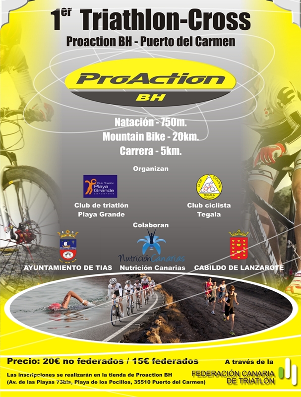 Cartel de la prueba.