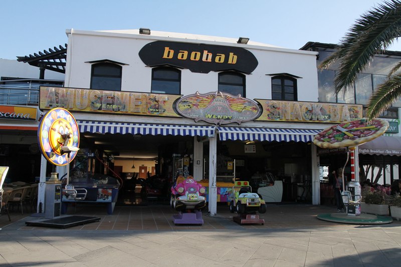 Fachada de la discoteca Baobab, este lunes.