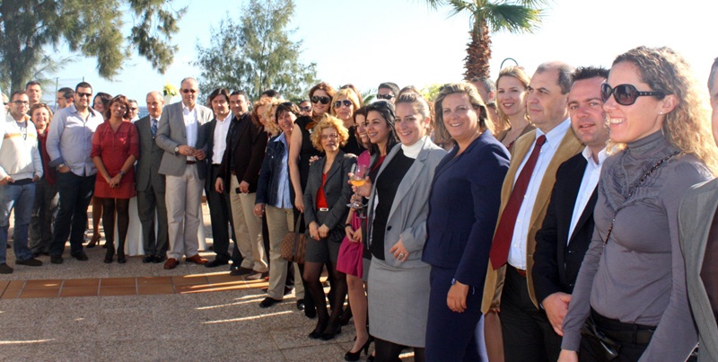 Encuentro entre autoridades y empresarios de Teguise, en diciembre pasado