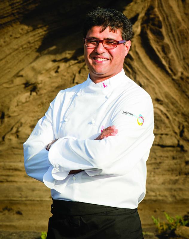 El chef Pedro Santana.