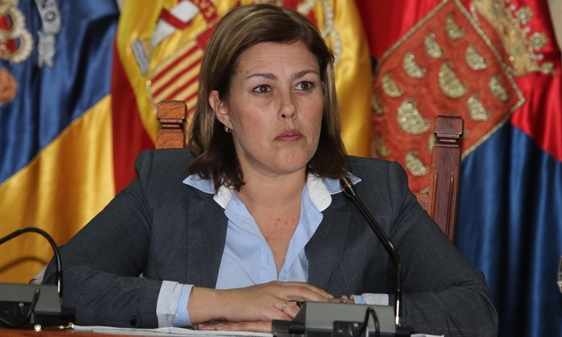 Ástrid Pérez, presidenta del PP de Lanzarote y consejera del Cabildo.