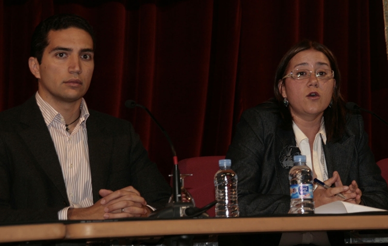 Leonardo Rodríguez (CC) y Gladys Acyuña (PIL).