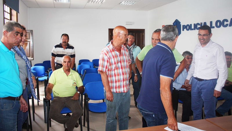 Un momento de la reunión celebrada este jueves.