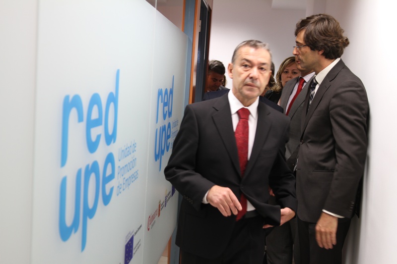 El presidente autonómico, Paulino Rivero, durante su última visita a Lanzarote