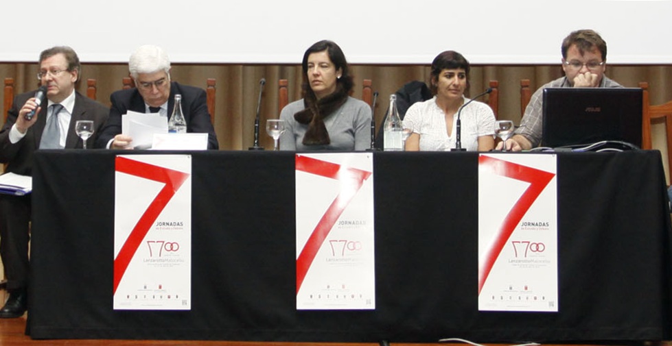 Un momento de las jornadas, este viernes, en el salón de actos del Cabildo.