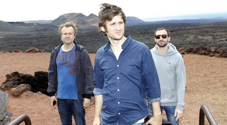 Julián Villagrán, Tristán Ulloa y Raúl Arévalo.