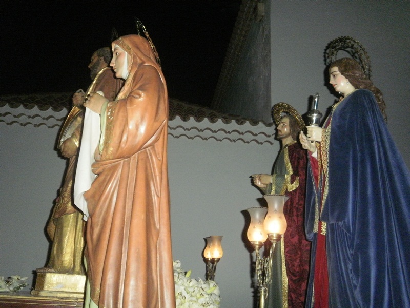 Imagen del Santo Entierro, partiendo desde la iglesia de San Ginés