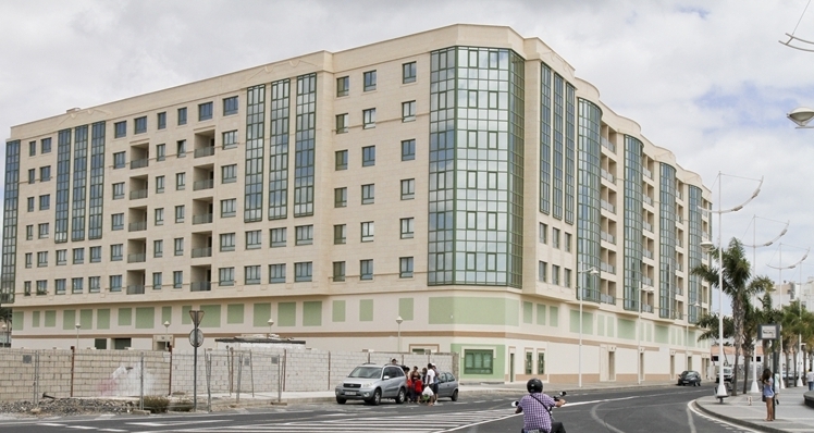 Fachada del edificio Siglo XXI.