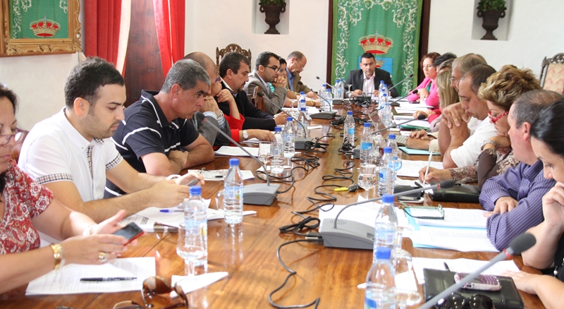 Un momento de la sesión plenaria de este martes.