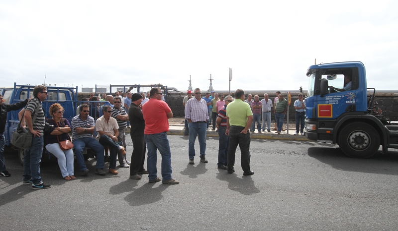 Los transportistas protagonizaron un