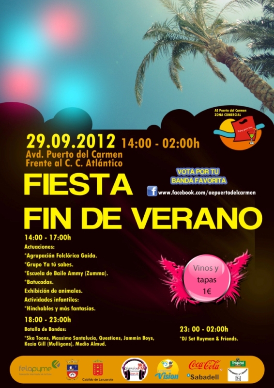 La Avenida de las Playas de Puerto del Carmen será escenario este