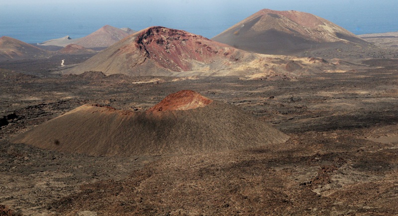 El Parque Nacional de Timanfaya.