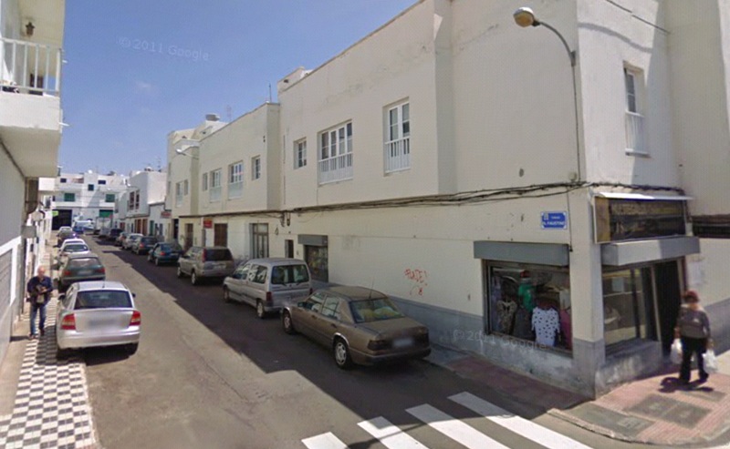 Un tramo de la calle Del Faustino.