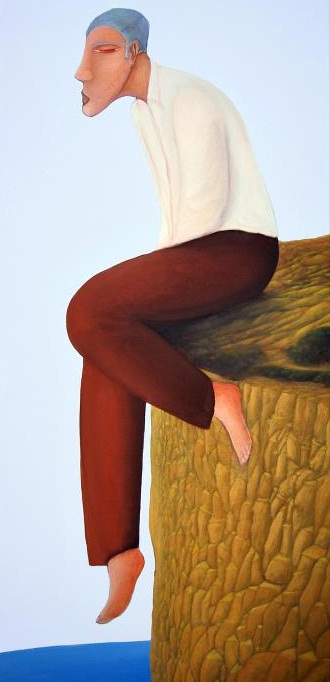 Una de las obras de la exposición.