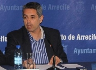 Víctor Sanginés, concejal de Limpieza.