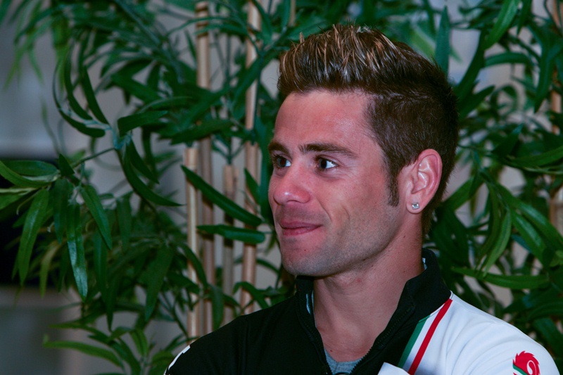 El piloto de Moto GP, Álvaro Bautista.