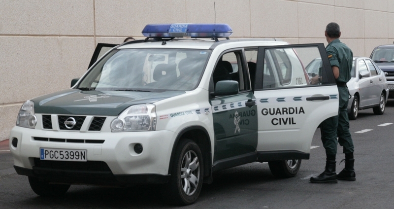 Imagen de la inauguración del puesto de la Guardia Civil en Playa Blanca.