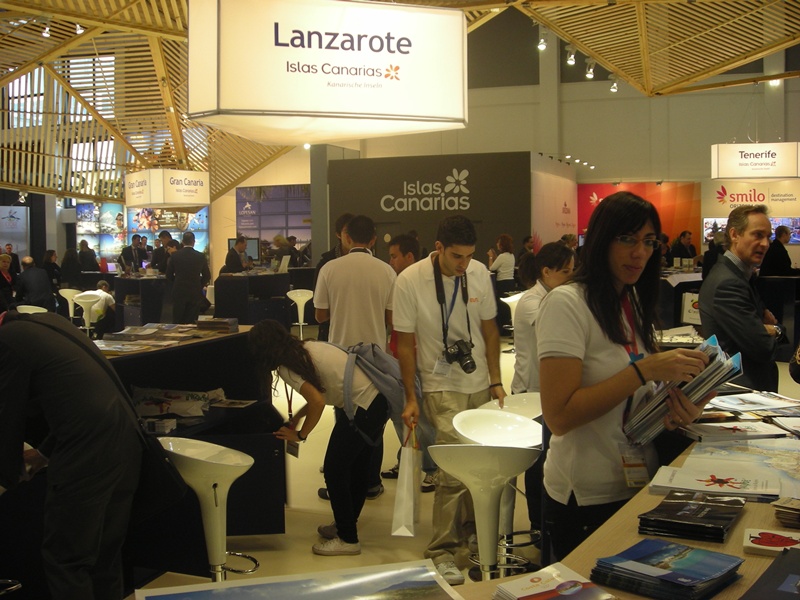 El stand de Lanzarote, en la ITB de Berlín del año pasado.