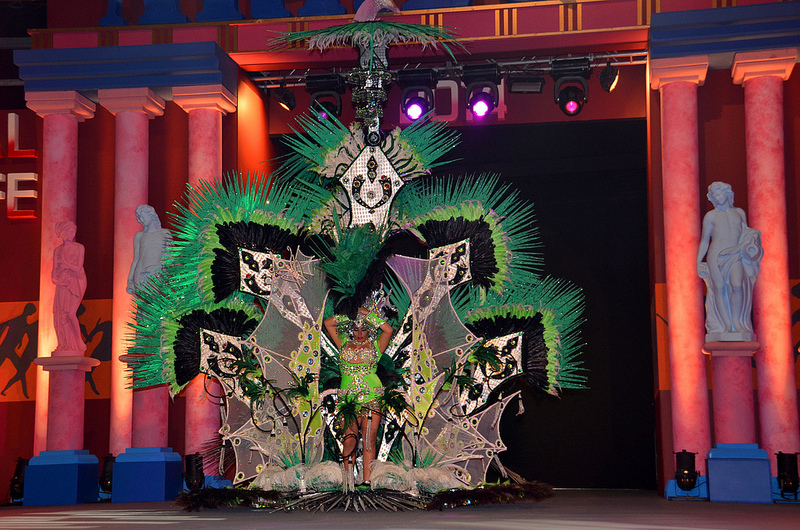 Melody Sánchez, Primera Dama de Honor del Carnaval de Arrecife 2014.