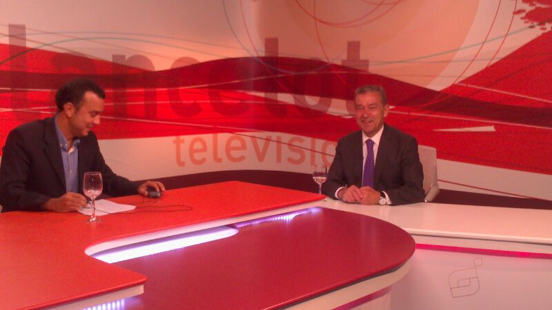 Rivero inició en Lanzarote su lucha por la candidatura de CC a las elecciones de 2015