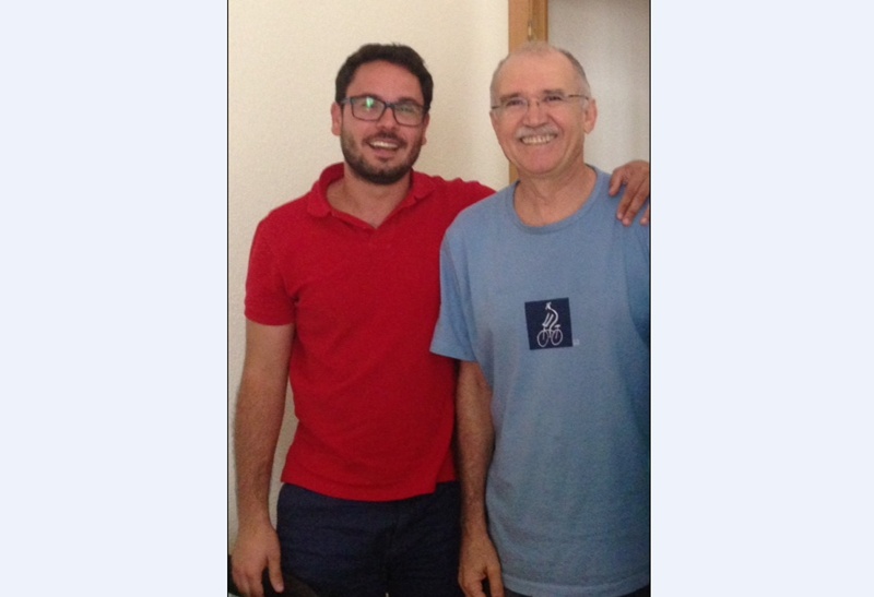 Joel Delgado y Cándido Reguera.