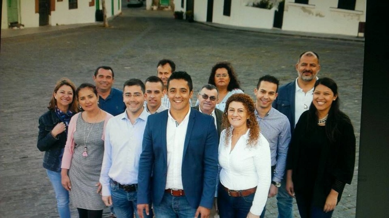 José Brito en una foto de la última campaña electoral.