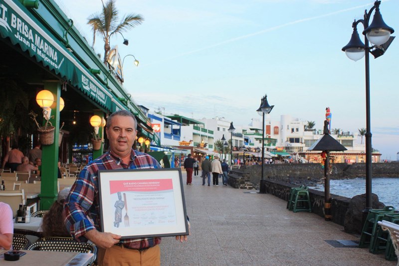 El Restaurante Brisa Marina Galardonado En Los Premios Regionales Que Bueno Canarias Heineken Lancelot Digital