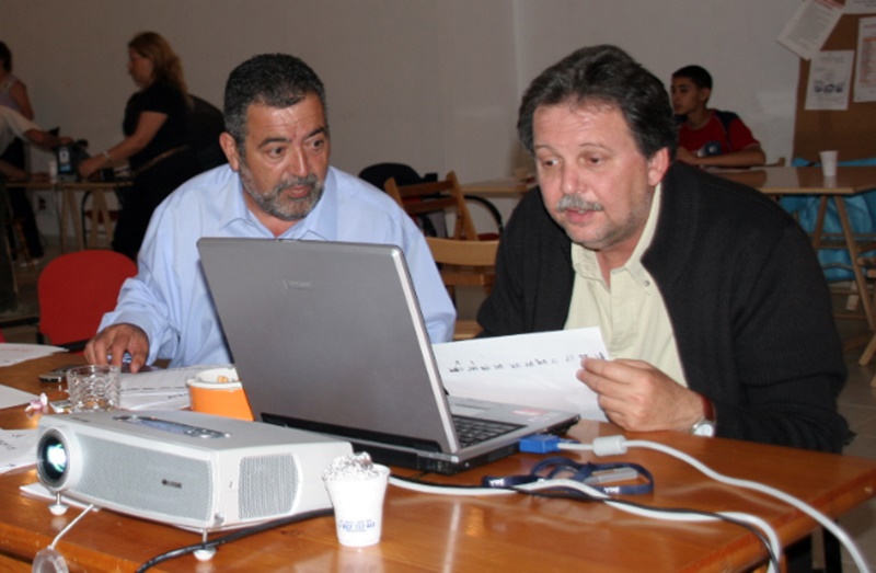 Andrés Barreto y Manuel Plasencia, en una imagen de archivo.