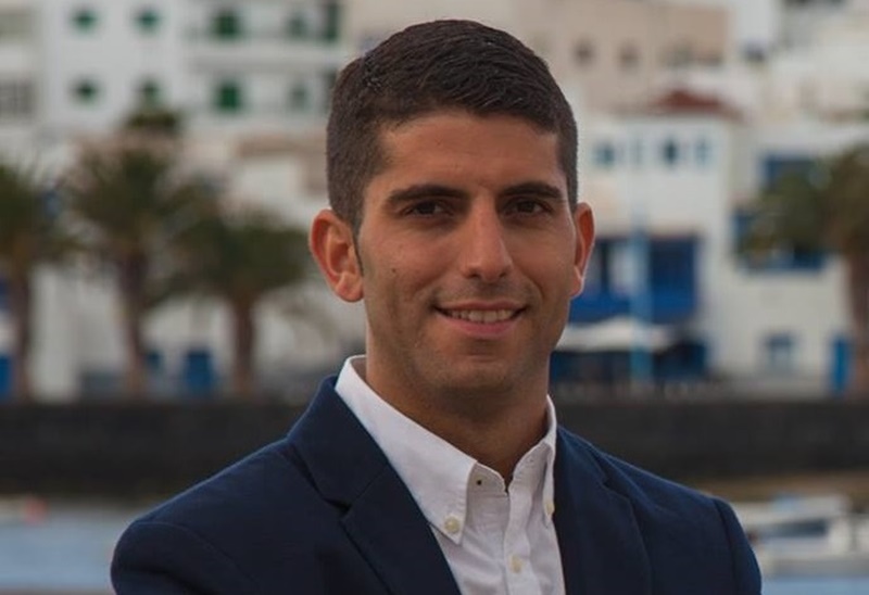 Benjamín Perdomo, consejero de Ciudadanos.