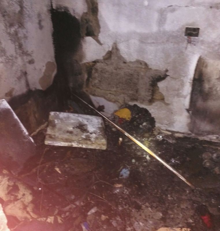 Las llamas se iniciaron pasada la media noche