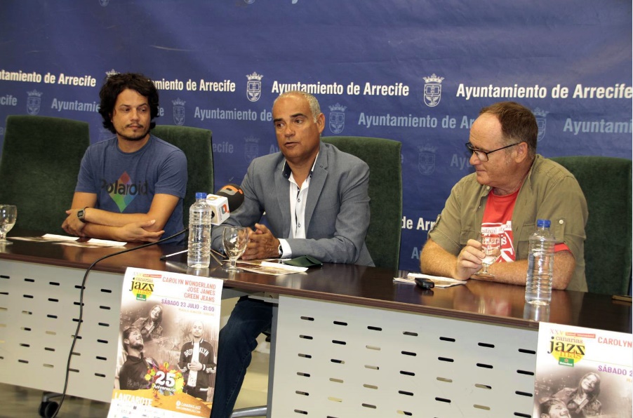 presentación del Festival Canarias Jazz & Más Heineken en Arrecife.