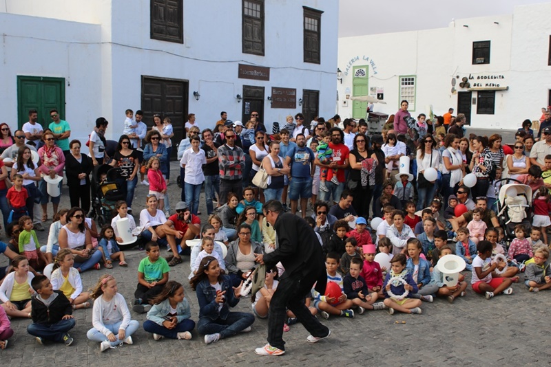La zona peatonal como escenario de actividades públicas