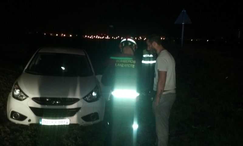 El conductor del vehíclo resultó ileso