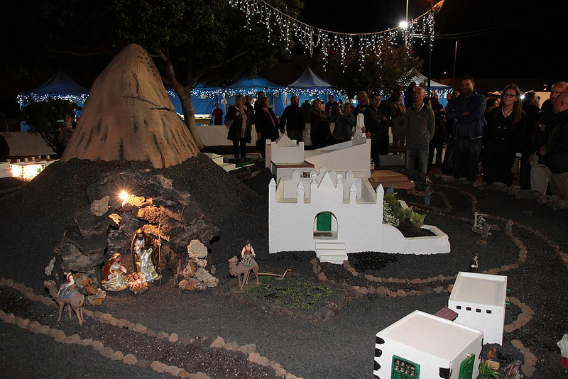 Portal de Belén de Tías del pasado año.