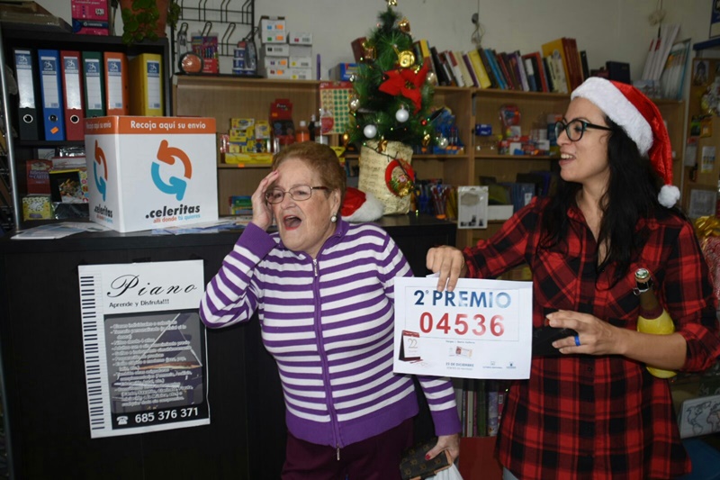 Una señora se presentó en la Imprenta Vargas creyendo ser la agraciada. y se llevó una desilusión.